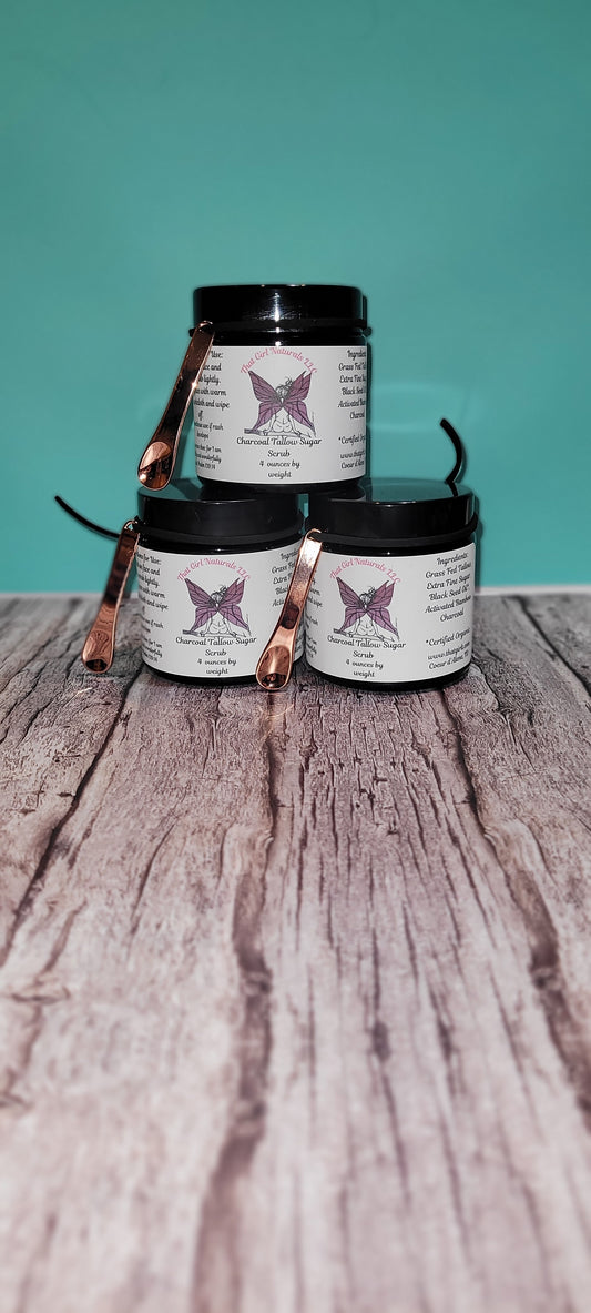 Tallow Charcoal Sugar Scrub