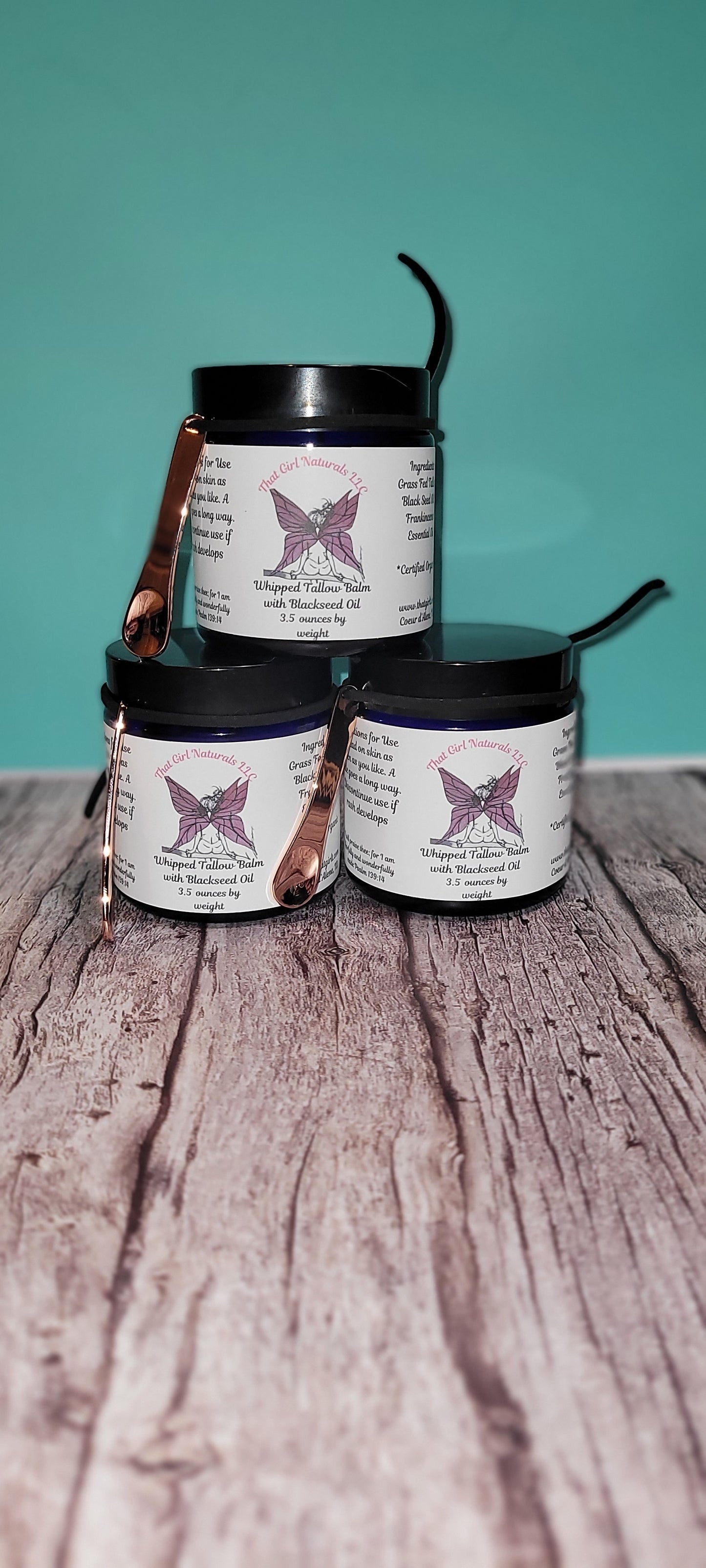 Whipped Tallow Balm with Black Seed Oil