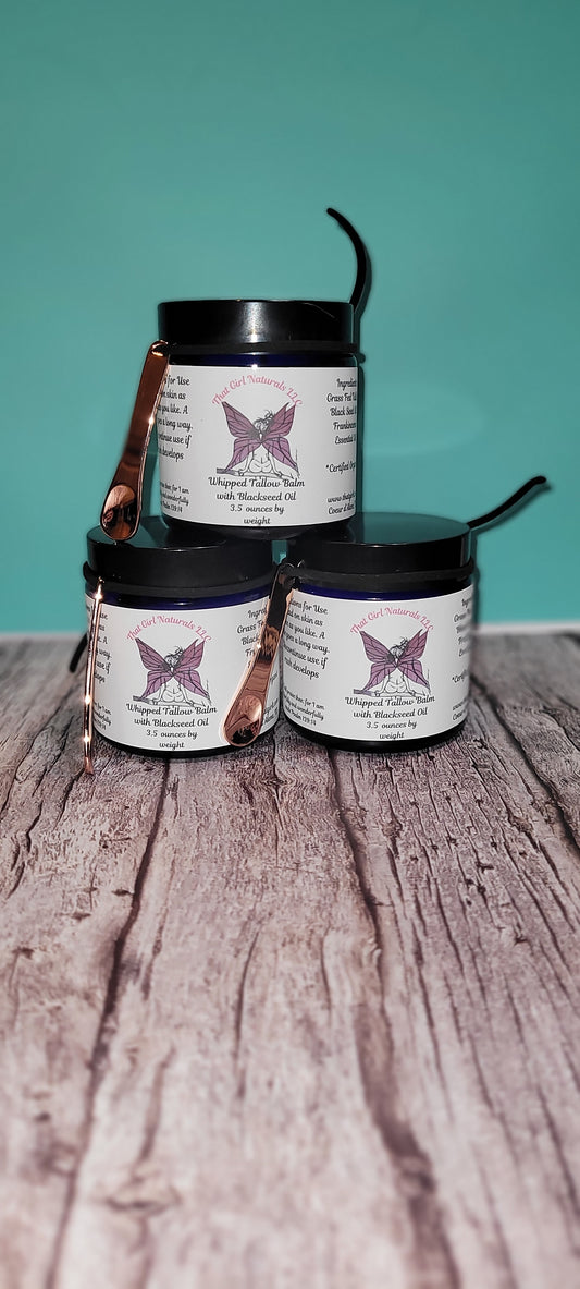 Whipped Tallow Balm with Black Seed Oil